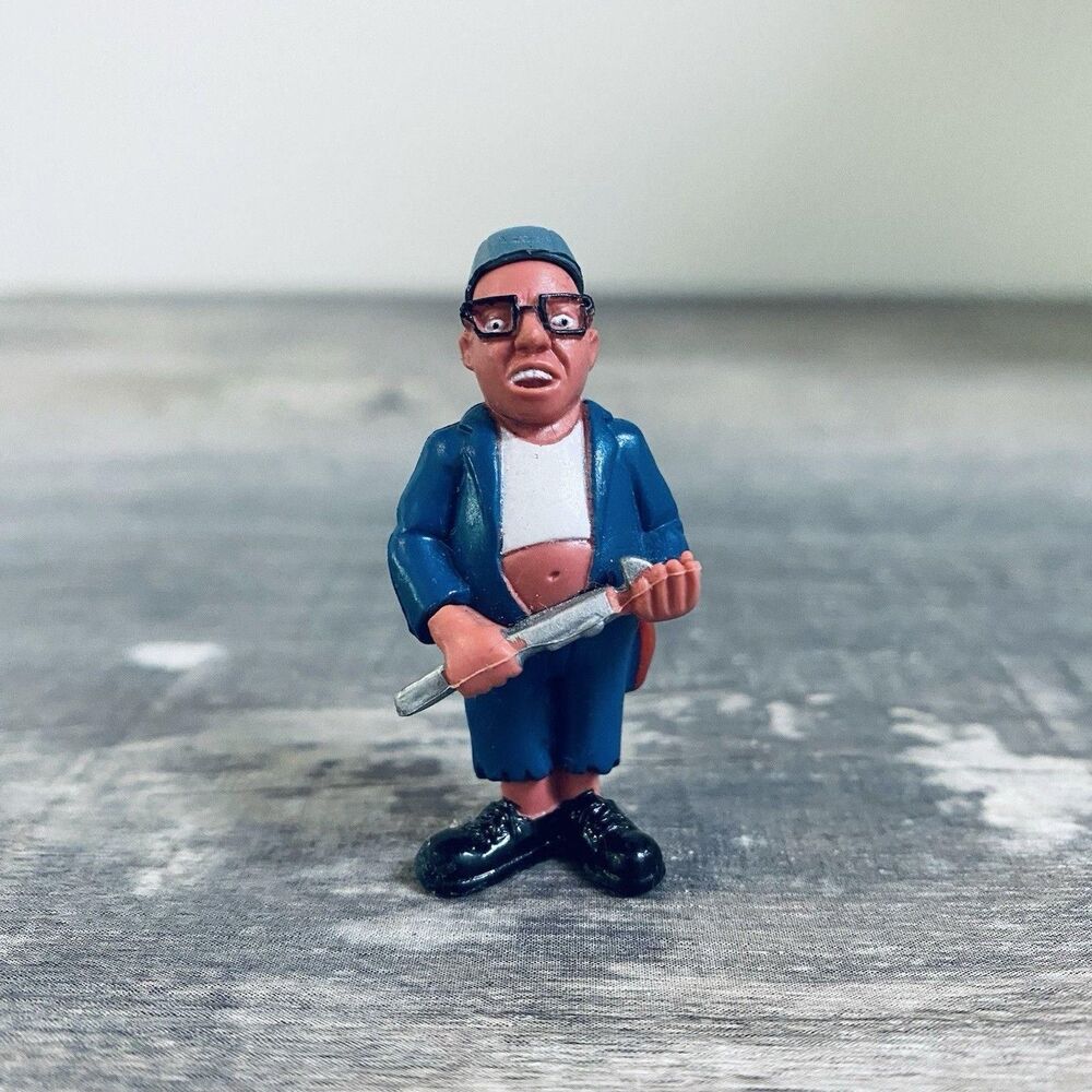 Homies Trailer Park Series 1 Golly Wally Miniature Figure Holding Pipe
